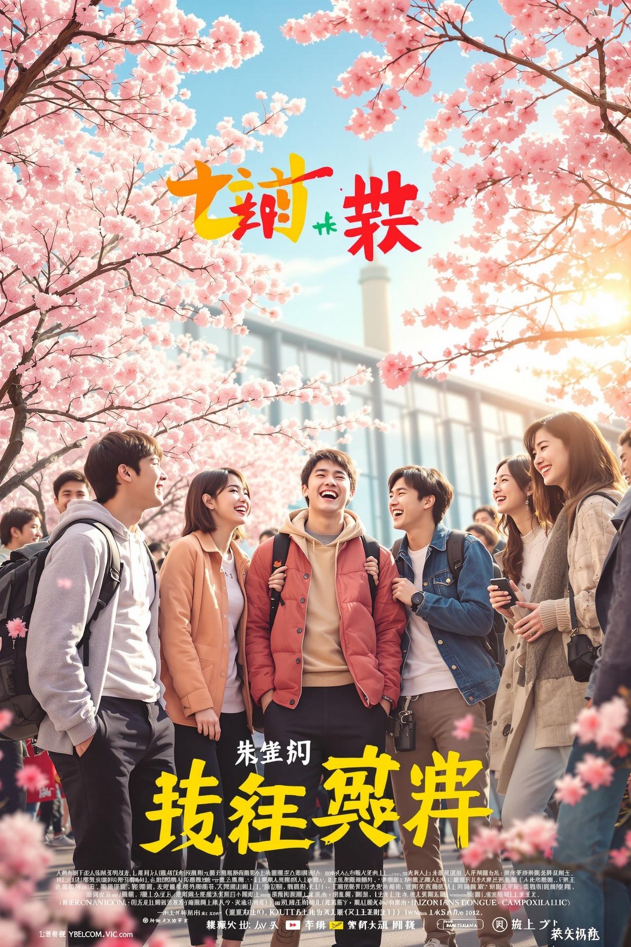 色女仆影院 - 电影海报《笑傲校园》