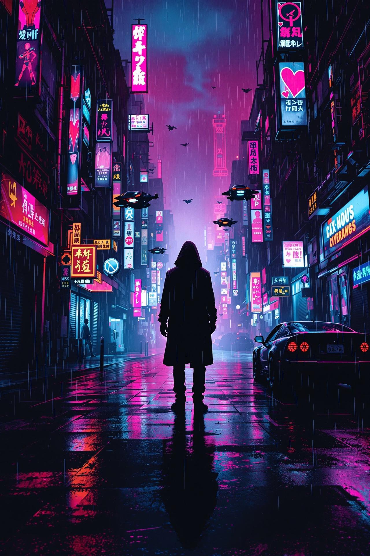 色女仆影院 - 电影海报《赛博迷城》